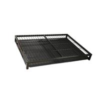 yuwqqoajv Dog Potty Tray Indoor Outdoor Safe Durable Puppy Pee Pad Holder Easy To Clean Lightweight Potty Pan For Dogs Reusable Dog Litter Boxes Corner Anti, black, L