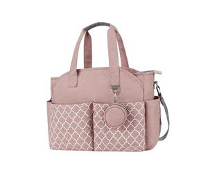 yuwqqoajv Durable Tote Bag for Diapers Offering Exceptional Space and Style for Active Parents Managing Busy Lives Travel Diaper Bag with Bottle Mummy Tote