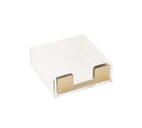 yuwqqoajv Dynamic Memo Holder Note Holder Memo Pad Clear Acrylic Pads Sticky Notes Block Paper Set White Carbon Rainbow Office Essential Pastel Hazel Tablet