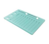 yuwqqoajv False Lash Tray Long-lasting Lash Extension Supplies for Stunning Eyes Glue Pallet, Green, 14 x 9cm
