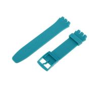 yuwqqoajv Flexible Silicone Watch Bands Replacement Rubber Wrist Straps accessories, Turquoise, 20mm