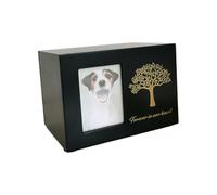 yuwqqoajv Funeral Remembrance Box Cinerary Casket For Ashes Pet Cremation Urn Durable Wooden Memorial Photo Frame Small Animals Ash Urns Dog Urns With Photo