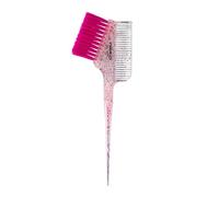 yuwqqoajv Hair Coloring Brush Comb Professional Styling Tools for Salon Pearl Design Dyeing, Pearl Pink, 8x22.5cm