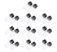 yuwqqoajv Multi-Purpose Empty Vials With Protective Seals Beauty And Home Applications Durable And Reusable. Lightweight And Compact Empty Sealed Sterile Vials
