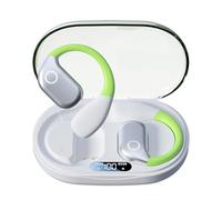 yuwqqoajv Multi-scenario Translation Modes Pro Language Earbuds Real Time Translator HD Sound Waterproof Translator Headset Stable Bluetooth, White