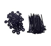 yuwqqoajv Nylon Universal Cable Tie Strong Nylon Cable Ties for Car Efficient Self-Locking Ties Holder Auto Repairing Durable Weathe, 20Pack