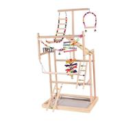 yuwqqoajv Parakeet Bird Play Stand Designed To Provide Fun Activities Enriching Lives Of Feathered Friends Daily Playground Large 4 Layers Bird Playground