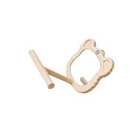 yuwqqoajv Perch Stand Bird Mirror With Perch Allows Birds To Discover Reflection While Playing And Exercising Bird Perches For Parrots Stand Wooden Swing Toy