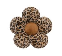 yuwqqoajv Pillow Print Pillow Bed Flower Sofa Cushion Backrest Rabbits Fur Soft And Comfortable Home Decoration, Leopard print flower