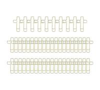 yuwqqoajv Playful Cross Shaped Clips Beautiful Paper Clips Desk Setup And Studying Enjoyable Paper School Supplies Binder Clip Bookmark Notebook Cute Small, Golden, 2x3.4cm
