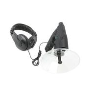yuwqqoajv Portable Directional Microphone With Remote Listening Capability For Bird Watching Parabolic Microphone Monocular ABS