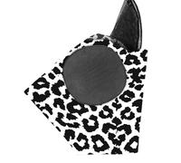 yuwqqoajv Protective Horse Face Mask With Stylish Leopard Print Specially Designed To Complement Ears Of Horses Facial Products