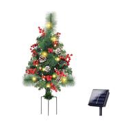 yuwqqoajv Quick And Easy Assembly Outdoor Christmas Trees For Yard Outdoor Christmas Trees For Porch ABS Artificial Christmas Tree, Tow one