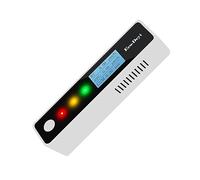 yuwqqoajv Raditation Test High Sensitivity Clear Reading Sound And Light Alarm Nuclear Radiation Detector ABS Radiation, Without WIFI