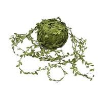 yuwqqoajv Realistic Texture Leaf Belt For Creating Natural Atmosphere Artificial Plants Cloth Simulated Green Leaf Vines, 50M