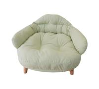 yuwqqoajv Small Versatile Cotton And Linen Pet Bed Easy To Clean Removable Washable Cats And Dogs And Will Not Collapse After Sitting For Long Time. Universal