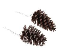 yuwqqoajv Swinging Play Structure For Small Pets Enhancing Chewing Climbing And Social Activities Designed For Little Friends To Play And Chew Pine Cone Bird