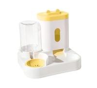 yuwqqoajv Unique Cat Bowls With Detachable Functionality Allowing Quick Cleaning And Maintenance Between Feeding Times Automatic Water Fountain Feeding Bowl For, yellow, 28x25x26cm