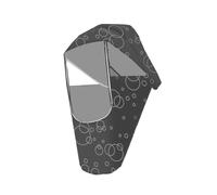 yuwqqoajv Universal Baby Stroller Raincover Waterproof Buggy Cover for All Weather Wind Shield, Blue, 100x58x50cm
