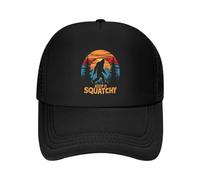 YUWTTDG Classic Baseball Cap Bigfoot, Keep it Squatchy Fishing Visor Designer Beach Outing Boy Child Women's Hat Cotton Hreathable