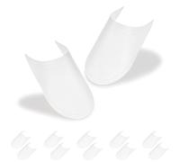 YUXIANLB 10PCS Plastic Shoe Tree Inserts,Shoe Shaper for Sports Shoes Leater, Clear Shoes Shaper Keeper for Unisex, Crease Protector, Flexible Shoetree Shapers Stretcher,Adjustable Boot Shapers Holder