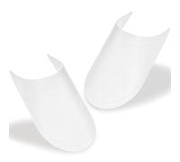 YUXIANLB 20PCS Plastic Shoe Tree Inserts,Shoe Shaper for Sports Shoes Leater, Clear Shoes Shaper Keeper for Unisex, Crease Protector, Flexible Shoetree Shapers Stretcher,Adjustable Boot Shapers Holder
