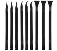 YUXIANLB 9 Pcs Precision Pen Shaped Scraper Tool Set Multi Purpose Cleaning Kit for Kitchen Home Stickers Paint Stubborn Stains from Tight Spaces Tiles Appliances Cars More Essential Cleaning Tools