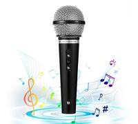 YUXIANLB Fake Microphone Prop Simulate Speech Mics 1PC Plastic Microphone Model For Karaoke Music Birthday Party Favors Classroom Stage Props Pretend Plays Or Costume Prop