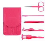 YUXIANLB Professional Eyelash Extension Kit Complete DIY Lash Set with Precision Tweezers Brushes Storage Case Essential Tools for Home Use Salon Professionals Beauty Studios Lash Artists Makeup