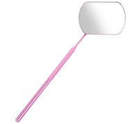 YUXIANLB Square Lash Mirror Potable Eyelash Extensions Applicator Supplies Lash Mirrors For Eyelash Examination Stainless Detachable False Eyelashes Mirror Multi-functional Mouth Mirrors Make-up Tool