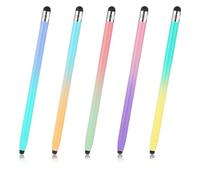 YUXIANLB Stylus Pens for Touch Screens, 5 Pcs Capacitive Stylus, Dual-End High Sensitivity & Precision Stylus Pen for Pad, Android Smartphone, Tablets and All Universal Touchscreen Devices