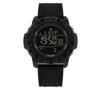 Yuxier Digital Watches for Men Multifunctional Sport Watch Step Counter Calorie Display Large Face Easy to Read Wristwatches/Alarm/Countdown (Black)