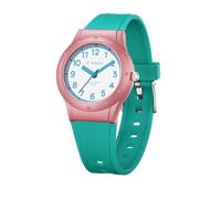 Yuxier Kids Watch Analog with Soft Strap for Boys Girls Sports Outdoor Kids Watches Waterproof Kids Time Teaching Quartz Wristwatch for Ages 3-14 (Agate Green)