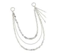 YUXITA Pants Chain Punk Jeans Chain Wallet Jewelry Unisex Trousers Ornament Aesthetic Metal Chain for Party/Daily Wear