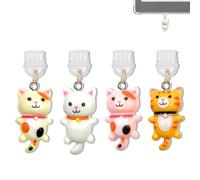 YUXIYAN Initial Charms for Kindle,Usb C Dust Plug Charm Personalised Letter Accessories for E-Reader Type C Dust Plug,Bookish Gift Compatible Fits Kindle Paperwhite Scribe iPad Phone, S, Alloy Steel