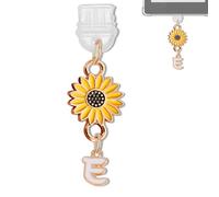 YUXIYAN Initial Charms for Kindle,Usb C Dust Plug Charm Personalised Letter Accessories for E-Reader Type C Dust Plug,Bookish Gift Compatible Fits Kindle Paperwhite Scribe iPad Phone, Standard, Alloy