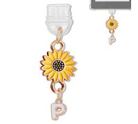 YUXIYAN Initial Charms for Kindle,Usb C Dust Plug Charm Personalised Letter Accessories for E-Reader Type C Dust Plug,Bookish Gift Compatible Fits Kindle Paperwhite Scribe iPad Phone, Standard Type C