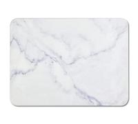YUXSM Dish Drying Mats for Kitchen Counter,Ultra Absorbent,Non-Slip,Heat Resistant Mat Kitchen Gadgets,Stone Dish Drying Mats，Rack Tableware Mat.(12x16inch,Whtie Marble)