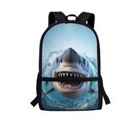 Yuyamidu Shark Backpack for Kids School Bags Boys age 10-11/8-9/6-7/12-13 Girls Rucksack Secondary School Bookbag Back Pack