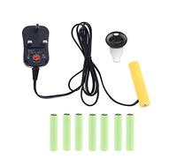 YUYAN Adjustable Voltage 3V 4.5V 6V 9V 12V UK Plug Power Supply Adapter Can Replace 2AAA 3AAA 4AAA 6AAA 8AAA 1.5V AAA Battery,LR03 AAA Battery Eliminator