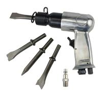YuYBrightmi 150mm air hammer kit 4-chisels, 4500 BPM, pneumatic hammer shovel tool