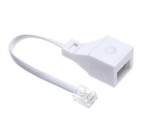 YUYEJIAYE RJ11 to BT Adapter - BT Telephone Socket Converter with 10cm Cable for UK Broadband Routers, Modems & Phones - 4-Wire Landline Port Connector for Seamless Home Setup