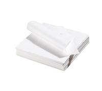 Yuyouqu 50 Pcs 12 x 12 Inch Square Parchment Paper Baking Sheets, Parchment Sheets for Baking Cake, 12'' Wax Paper Squares Deli Paper Sheets for Food Basket Liners White
