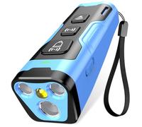 YUYQA Dog Bark Deterrent Device- 3X Ultrasonic Anti Barking Emitters,6 Modes 23 FT Range-Barks No More Indoors Outdoors Behavior Correction Rechargeable,Compact,Safe, Humane Training for Dogs Blue