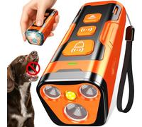 YUYQA Dog Bark Deterrent Device- 3X Ultrasonic Anti Barking Emitters,6 Modes 23 FT Range-Barks No More Indoors Outdoors Behavior Correction Rechargeable,Compact,Safe, Humane Training for Dogs Blue