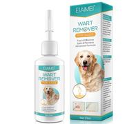 YUYQAQ 20ml Pet Wart Removal Liquid Fast Acting Dog Skin Tag & Wart Removal No Harm Painless Warts Care Pet For Dogs Remover Health
