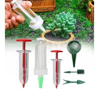 YUYQAQ 6Pcs Mini Seed Dispenser Sower Set, Reusable Small Seed Spreader Planter Tool, Manual Handhold Seedlings Dibber, Widger Set for Garden Flower Plant