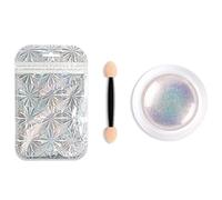 YUYQAQ Holographic Nail Glitter Powder Aurora Pigment Nail Rainbow Color Neon Mirror Effect Nail Decorations Tool Effect