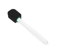 YUYTE 10Pcs Pumice Stone Toilet Bowl Cleaner Cleaning Brush Set, Multifunctional Bathroom Cleaner with Long Handle for Sinks, Tiles, and Bathtubs (Black)