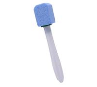 YUYTE 10Pcs Pumice Stone Toilet Bowl Cleaner Cleaning Brush Set, Multifunctional Bathroom Cleaner with Long Handle for Sinks, Tiles, and Bathtubs (Blue)